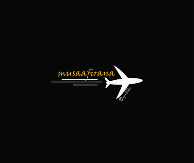 Travel Logo adobe adobe illustrator anjaanikalakaar art design flat graphic design illustration logo logodesign minimal plane travel travellogo vector