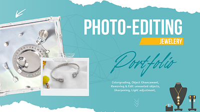 Jewelry Photography & Photo Editing Portfolio 2025 branding content graphic design jewelery photo editing photography social media content