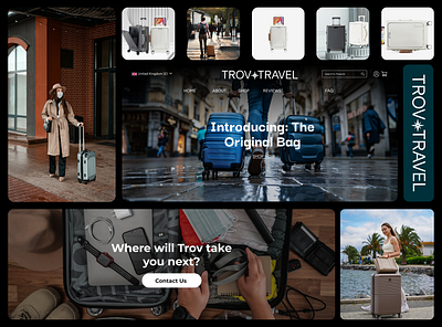 Travel Products Ecommerce Web UI/UX Design & Shopify Development cms development ecommerce store ecommerce web design ecommerce website figma design shopify development shopify store travel products website ui ui ux design ux web design website design website development