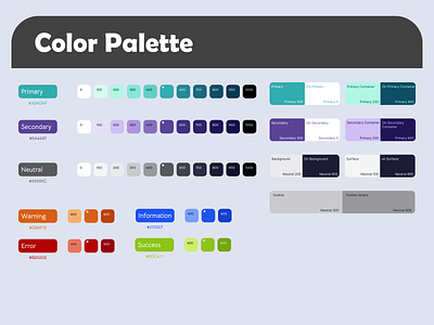 Modern Color Palette figmadesign.