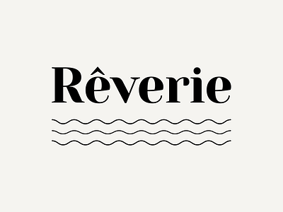 Rêverie Soaps brand branding logo logotype