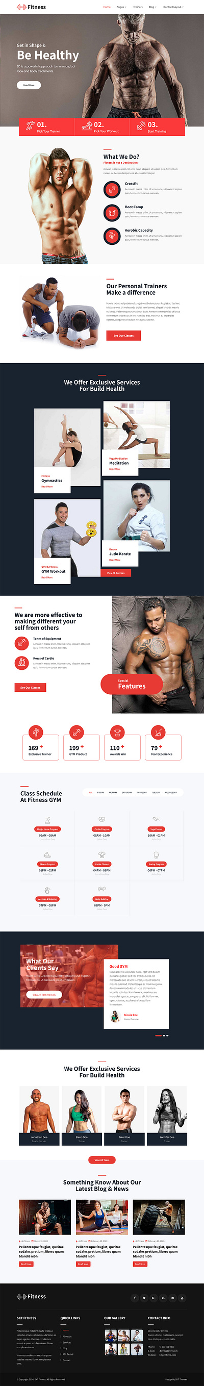 Fitness Lite - Free Fitness WordPress Theme fitness lite fitness wordpress theme gym owner gym template gym website template personal trainer theme design website builder wellness coach wordpress design wordpress development wordpress theme