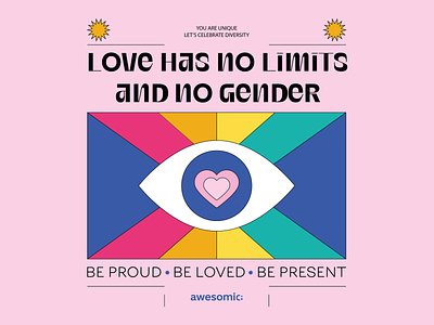 Pride Month brand branding graphic design identity illustration lgbt pride pridemonth