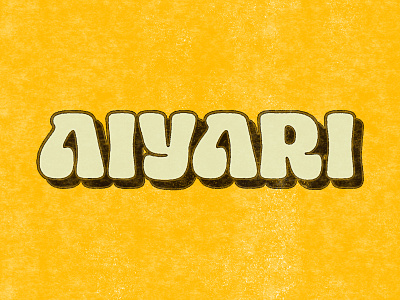 New Fluke! 70s 80s aiyari brand branding funk hand lettering lettering logo logotype logotype design retro
