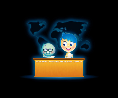 Weekend Update - Pixar Edition adobe illustrator character design cute disney illustration jerrod maruyama pixar vector