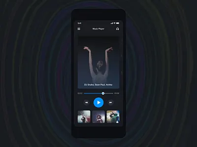 App menu Design | Grizzly Mobile App Ui Kit adroid ui kit animated mockup animation app menu dark mode drawer free ui kit glassmorphism ios ui kit iphone mockup motion profile retro side menu side navigation bar ui kit ux design xd ui kit