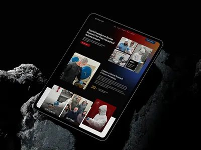 JS Biologics: High-Converting Landing Page for Lead Gen biotech business figma funnels landing page landing page design lead lead generation pharmaceuticalindustry sales ui ux