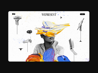 WeTransfer 05 collage collageart creativity data data visualization data viz datavisualization dataviz illustration infographic paint