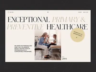 Clinic Website Home Page animation branding clinic design doctors graphic design health healthcare home page hospital interaction design interface motion graphics scroll ui user experience ux web web design website