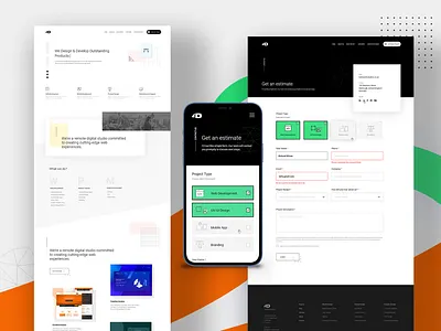 Agency Website design bespoke website