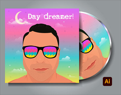 Day dreaming Album art. adobe adobe illustrator art artwork degital drawing design digital art drawing illustration kingtharu