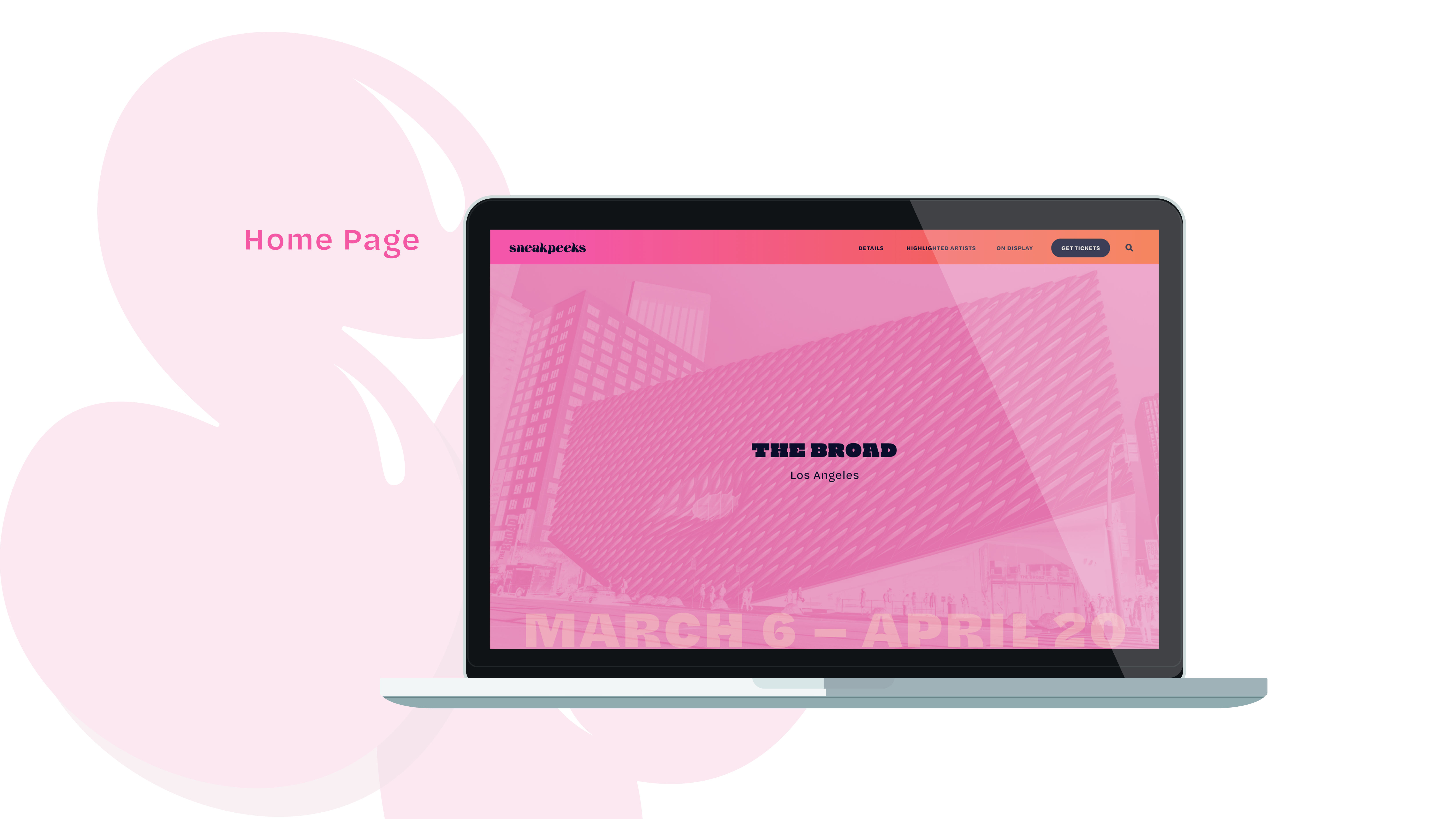 Example of Website Design - sneakpeeks