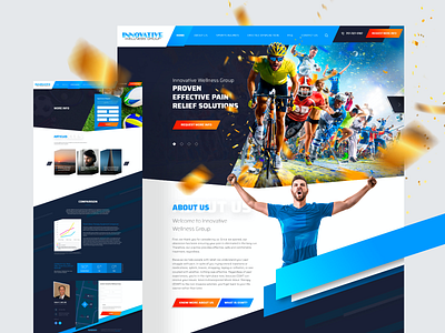 UI Design - Innovative Wellness Group ui uidesign uidesigner userexperience userinterface uxdesign uxdesigner webdesign websitedesign wellness workout