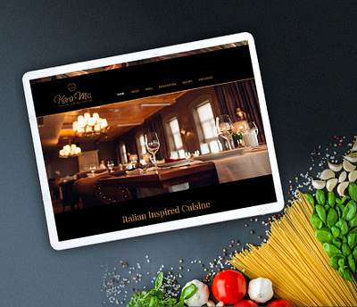 www.karamia.ca design restaurant ui website