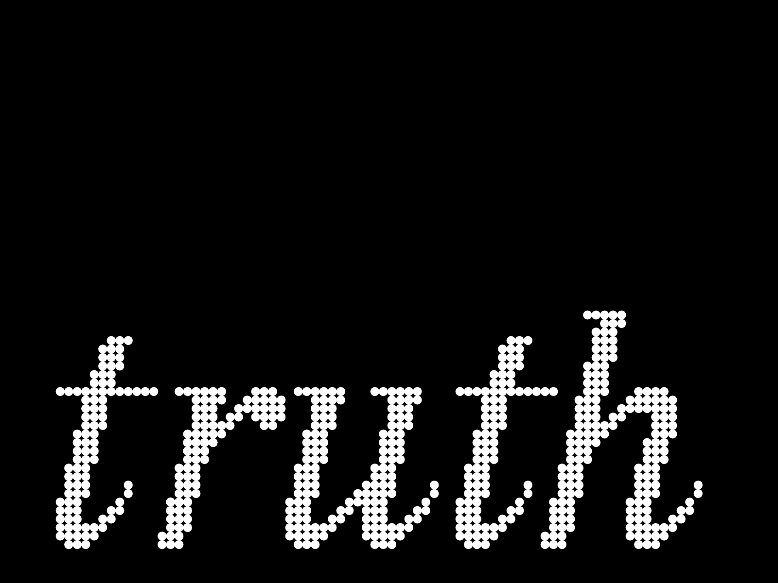 Truth or False animation drawbot false lettering truth type typography variable