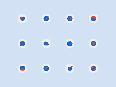 Icon app design icon mobile ui ux