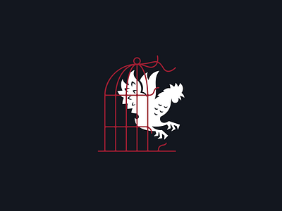 We cannot be caged bastille cage day france rooster