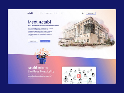 ASG Actabl design professional responsive typography upqode webdesign webflow