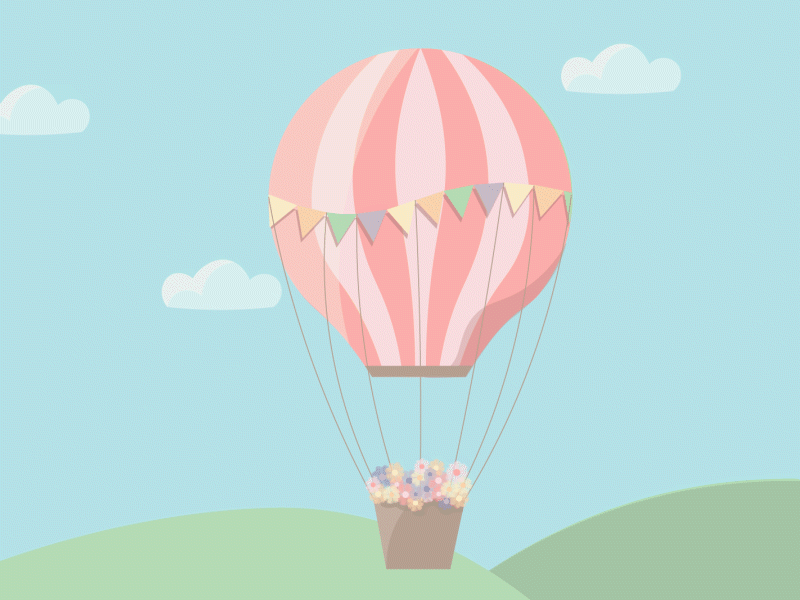 Globo after effect animation 2d design gif illustration