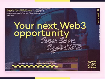 Web 3 Coming Soon Page 90s branding coming soon grain logo pattern pink retro ui vintage web 3