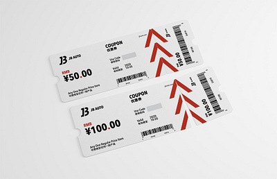 JB AUTO Branding Pt 29 brand design brand identity branding branding agency branding and identity branding concept branding design branding identity coupon coupon code design layout logo ticket tickets typography vi