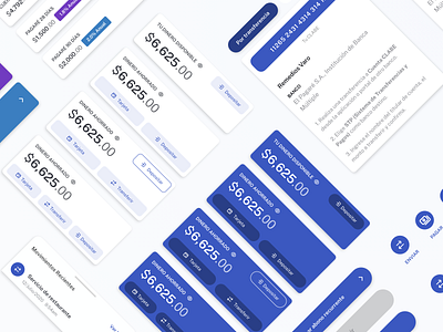 Finn Design System Components banking components design system fintech ui kit user experience user interface user interface ui wallet