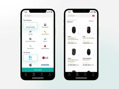 Store app_search interface mobile app search ui ux