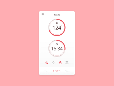 DailyUI - 014 dailyui remote control timer