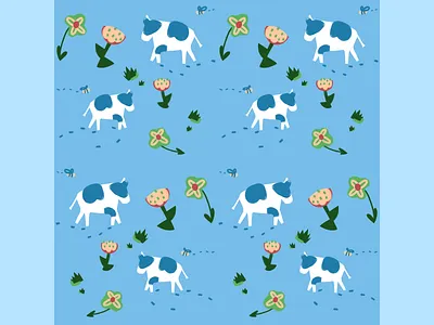 ʰᵃᵖᵖʸ ⁿᵉʷ ʸᵉᵃʳ cow design drawing illustration newyear print