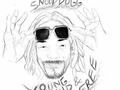 argamanggala 20200414 1 digital illustration digital painting digitalart digitalsketch drawing drawingart illustration sketch sketchbook sketching snoop dogg