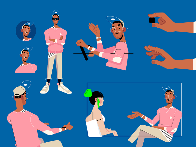 Design Assets Motion Graphics by Jordi Ayguasenosa Jara for Animagic