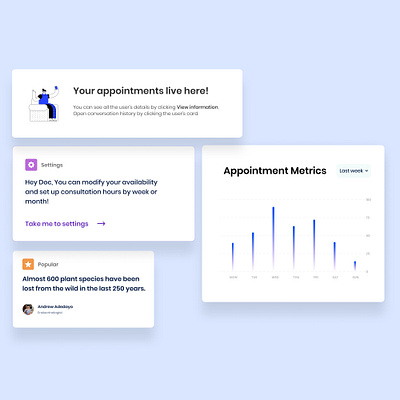 Components! autolayout components doctor app doctor appointment figmadesign uidesign uiux uxdesign