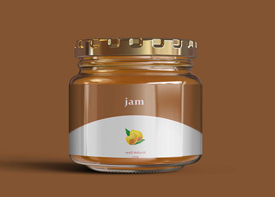 Small Honey Jar Collection Label Mockup animation branding design graphic design illustration illustrator typography vector web website