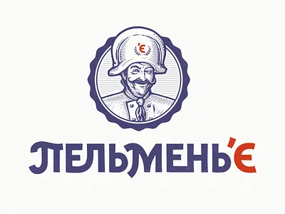 пельменье deodamus deos design illustration lettering logo logotype typography деодамус деос