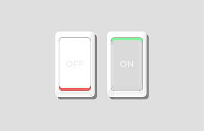 DailyUI 015 app daily 100 challenge daily ui dailyui dailyuichallenge design figma figmadesign grey mobile mobile app on off on off switch switch ui vector vector illustration