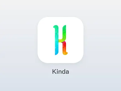 Kinda - Icon icon ios ios app