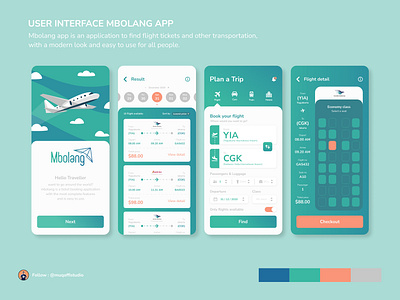 User Interface Mbolang Ticketing App app design application dailyui design illustrator interaction design travel app ui ui ux ui design uidesign uiux user experience user interface user interface design userinterface ux uxdesign web design webdesign