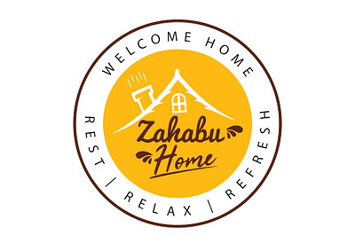 Zahabu Home Logo branding graphic design logo