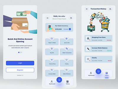 Mobile Payment Page analytic dashboard analytic design branding dashboard dashboard design design followme galery illustration logo menu bar moderns typography ui ux vector web app