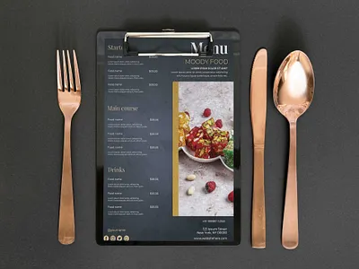 Crazy Menu Design Templates branding design illustration logo vector