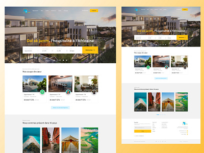 Dal ak Jaam africa dakar senegal travel ui ux webdesign