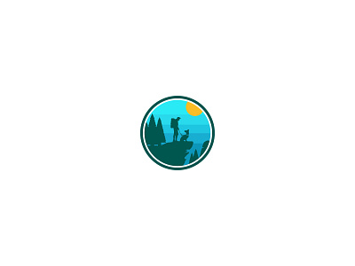 Adventure Dog adventure adventure dog adventure dog logo adventure logo art branding design dog logo illustration logo logo design pet pet logo tracking