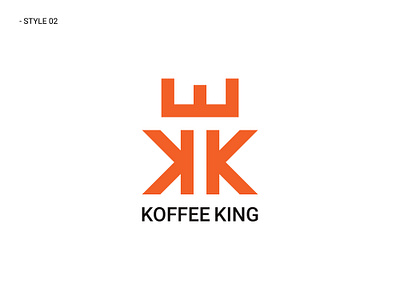 Koffee king logo design branding creative logo design flat logo logo logo design branding logodesign marufiam minimal minimalist logo design modern minimalist logo