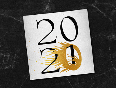 2021 2021 design fire gold illu illustration illustrator marble newyear print printdesign type typeface typography vector