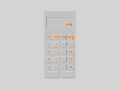 Day4 Calculator illustration typography ui ux web