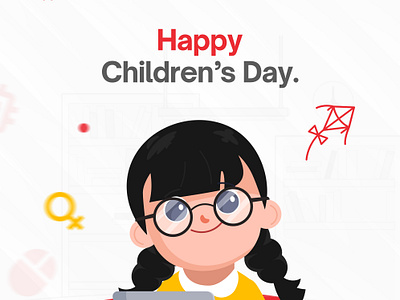 Digi Africa Children's Day 3d animation branding children day design graphic design happy illustration logo motion graphics ui ux vector