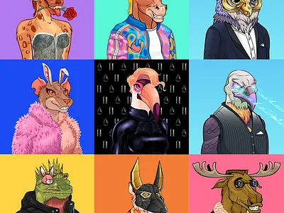 HYYP Cartel - NFT Designs characterdesign design graphic design illustration nft nimblebot vector