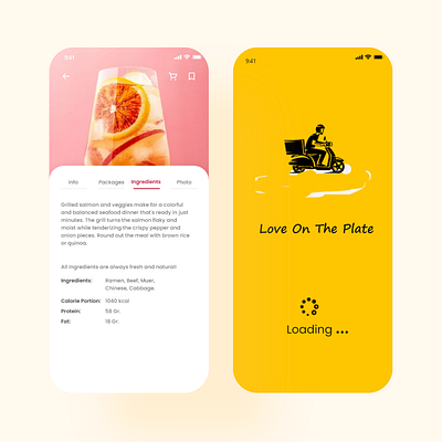 Food delivery app concept app design food app uidesign