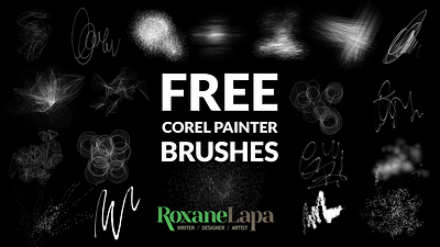 Free Corel Painter Particles Brush Set brush brushes brushset corel painter free brushes