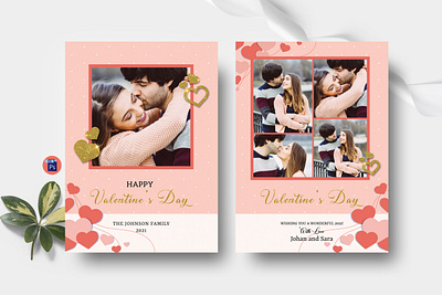 Valentine s Day Photo Card Template